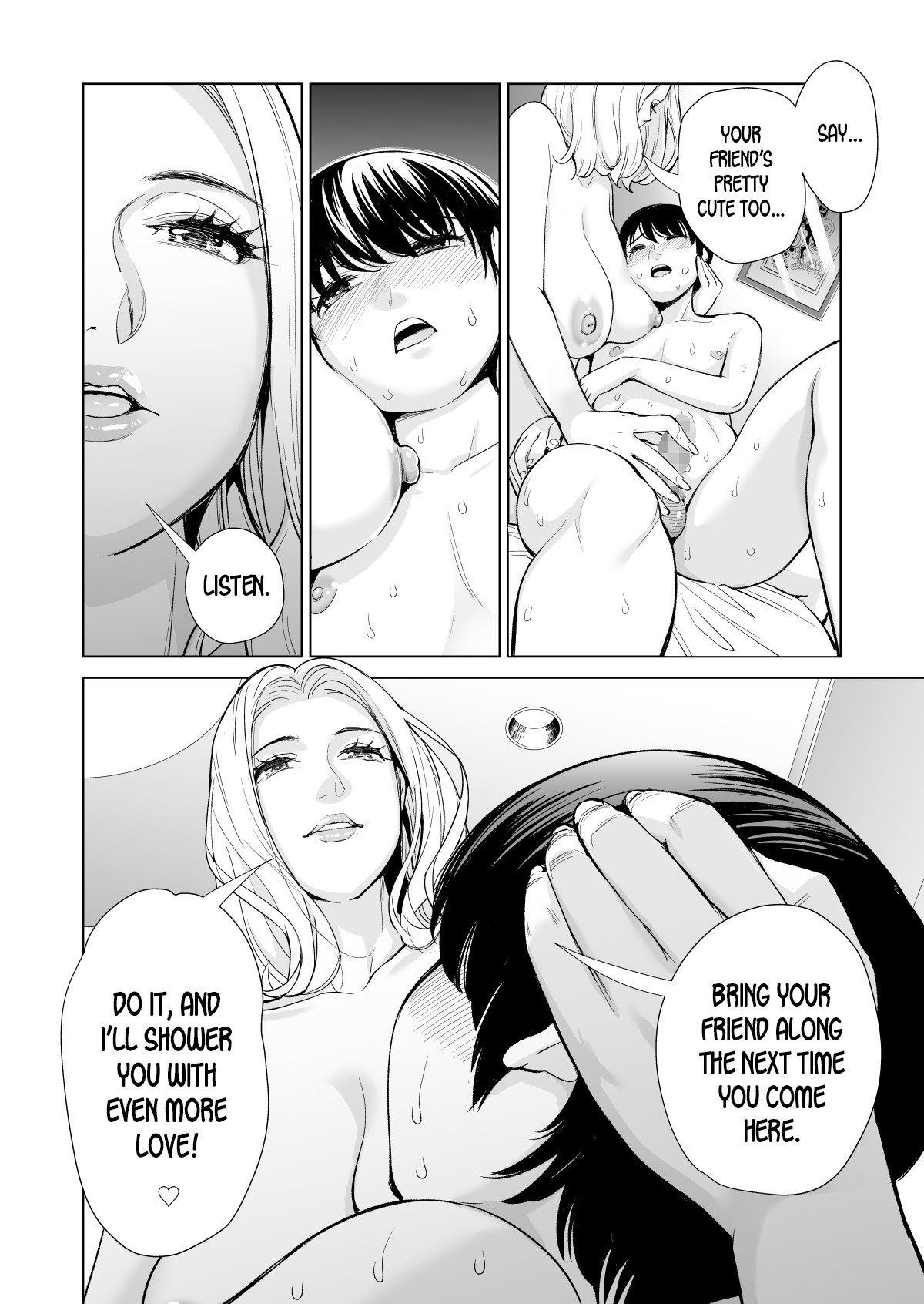 Hentai Manga Comic-An Unmarried Woman's Hunt For Young Guys-Read-55